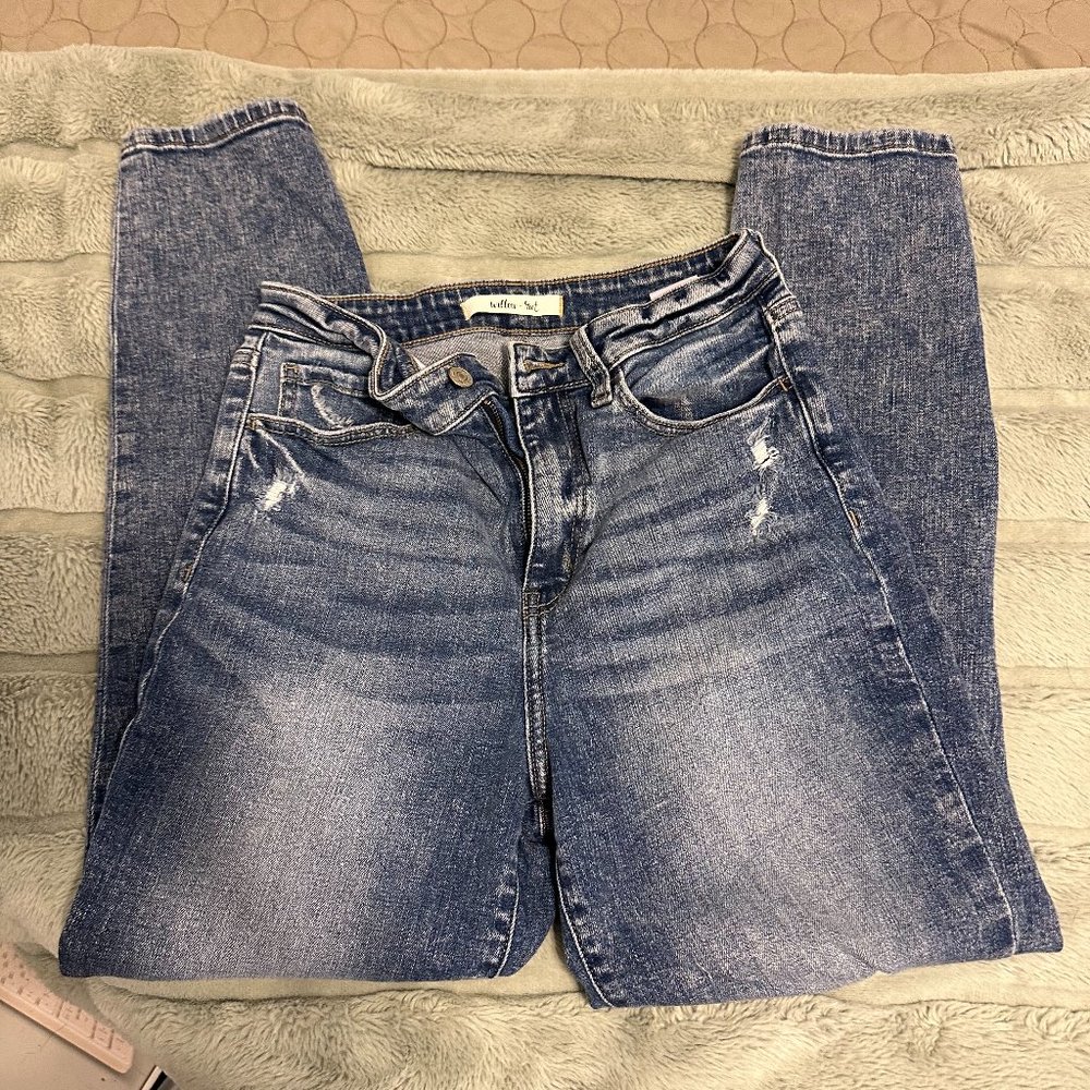Willow + Root - Acid-Wash Mom Jeans